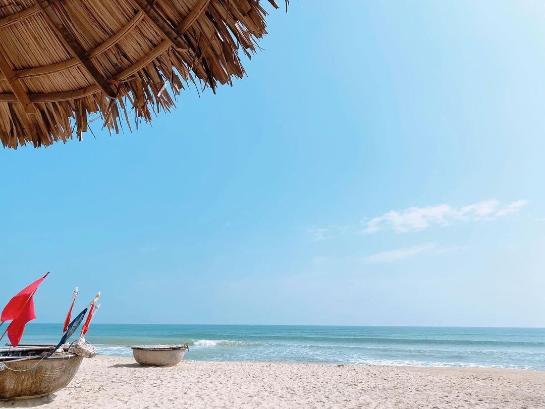 Bãi biển An Bàng là một trong những bãi biển đẹp và sạch nhất