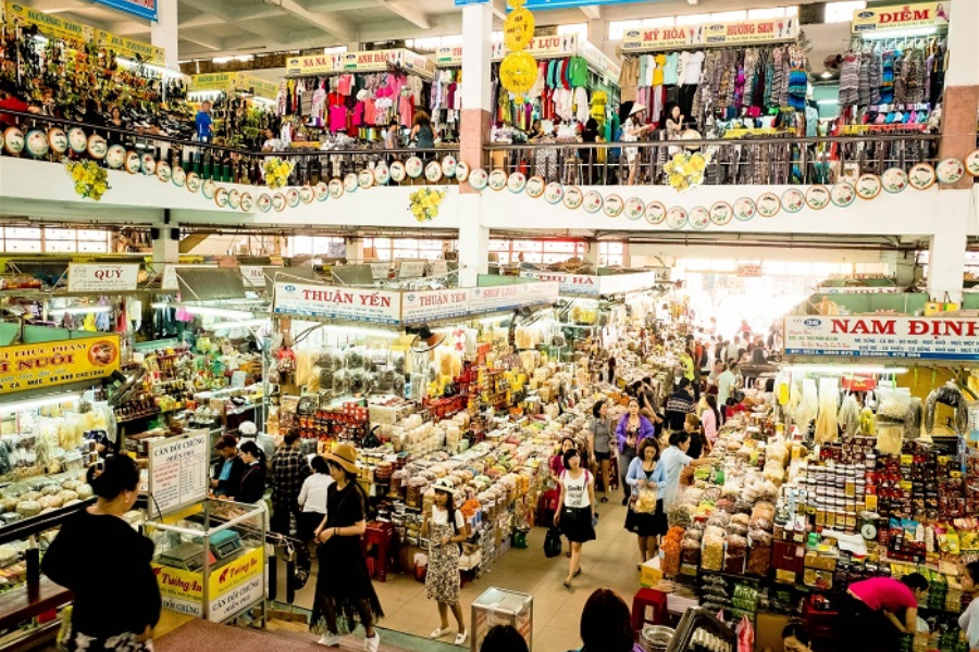 Tham quan, mua sắm tại chợ Hàn Đà Nẵng