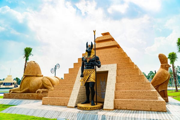 Khám phá công viên Kỳ quan Đà Nẵng: Địa điểm check-in HOT Kim tự tháp thu nhỏ tại Công viên kỳ quan Đà Nẵng