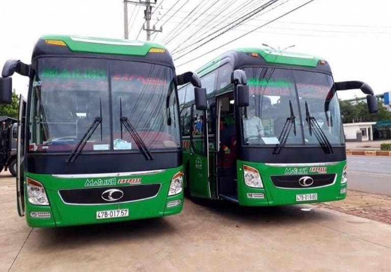 Nhà xe Mai Linh chạy tuyến Măng Đen - Đà Nẵng