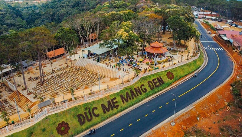 Khung cảnh thiên nhiên tại Măng Đen