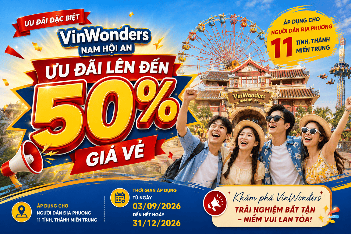 uu dai vinwonders nam hoi an 2026