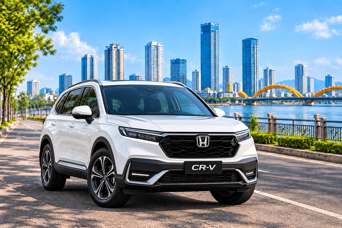 thue xe Honda CRV tu lai da nang