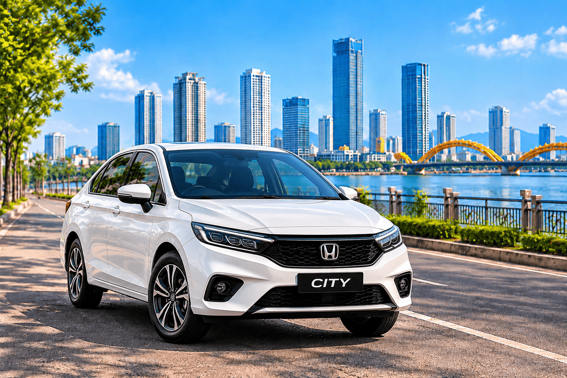 thue xe Honda City tu lai da nang
