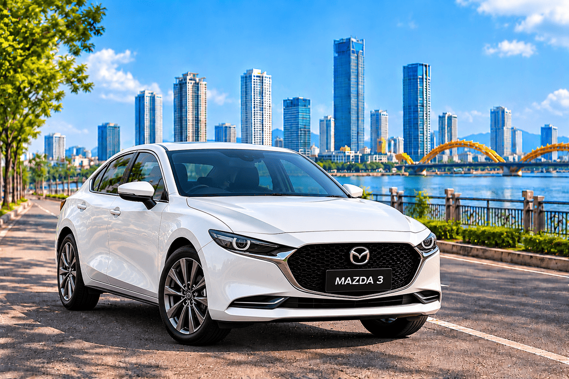 thue xe Mazda 3 tu lai da nang