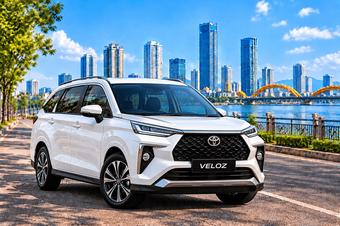 thue xe Toyota Veloz tu lai da nang