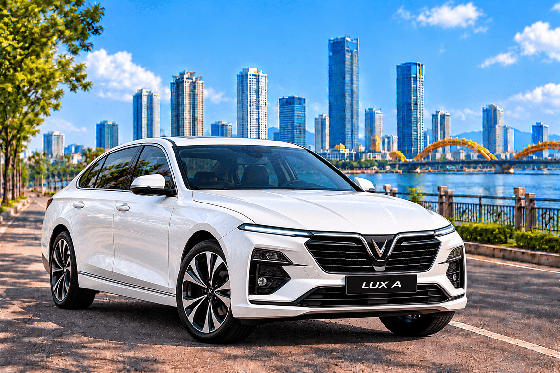 thue xe Vinfast Lux A tu lai da nang
