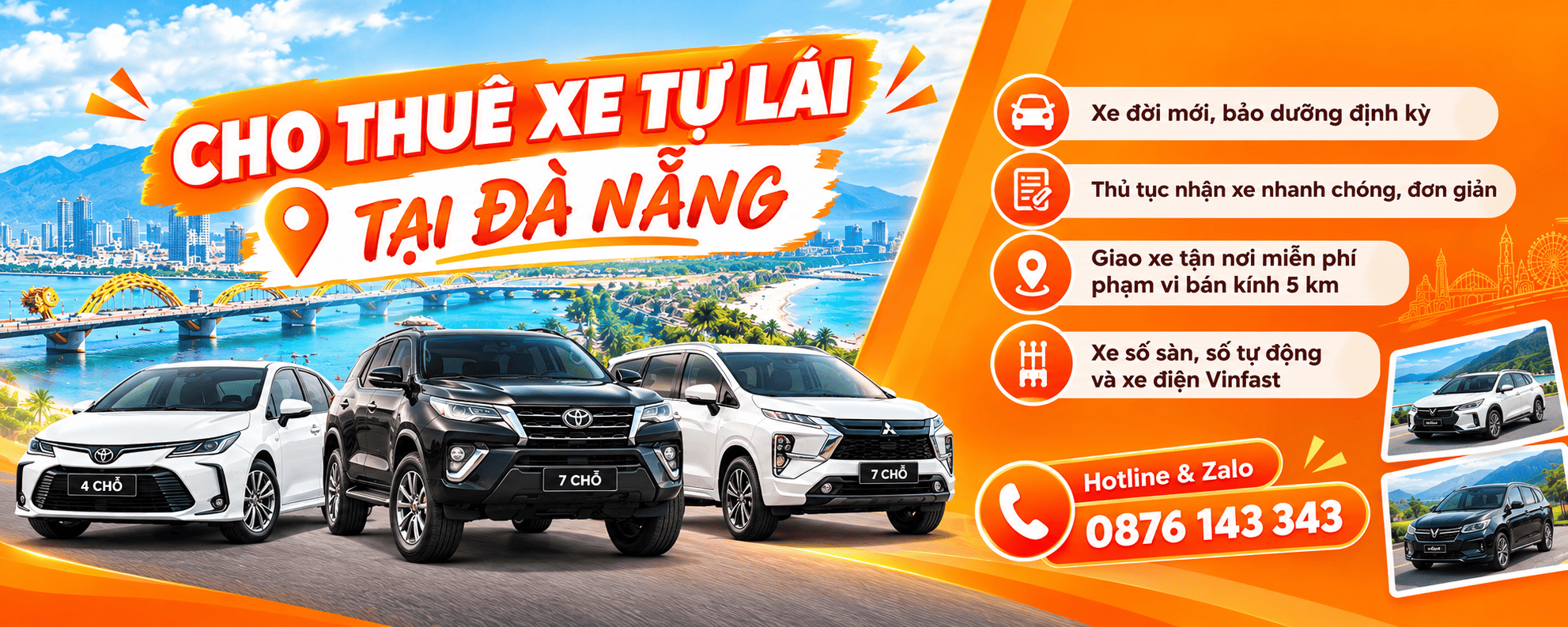 thue xe tu lai da nang